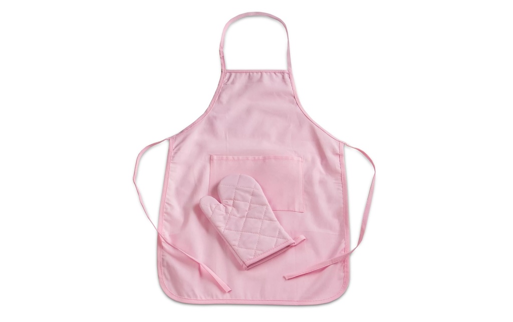 Städter Tablier de cuisine Petite fée de la cuisine Kids Rose, 2 pièces