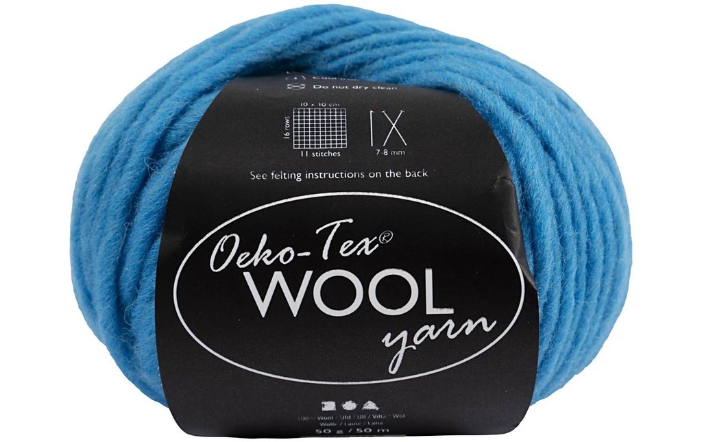 Creativ Company Laine Oeko-Tex 50 g, Turquoise