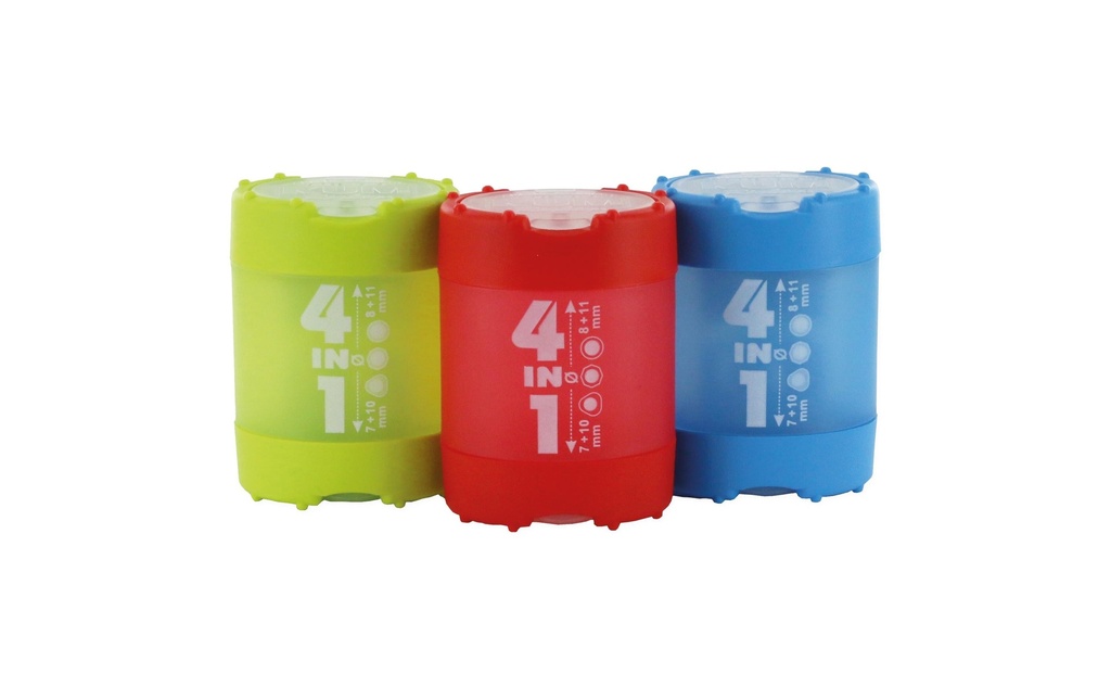 KUM Taille-crayons 4en1