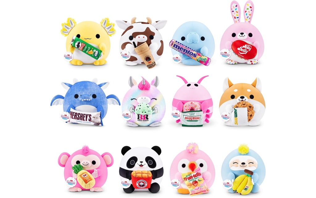 Zuru Animal en peluche Snackles – Original 14 Assorti