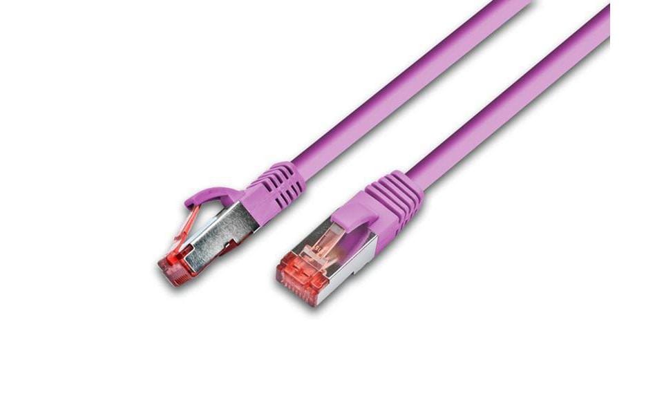Wirewin Câble patch RJ-45 - RJ-45, Cat 6, S/FTP, 7 m, Rose
