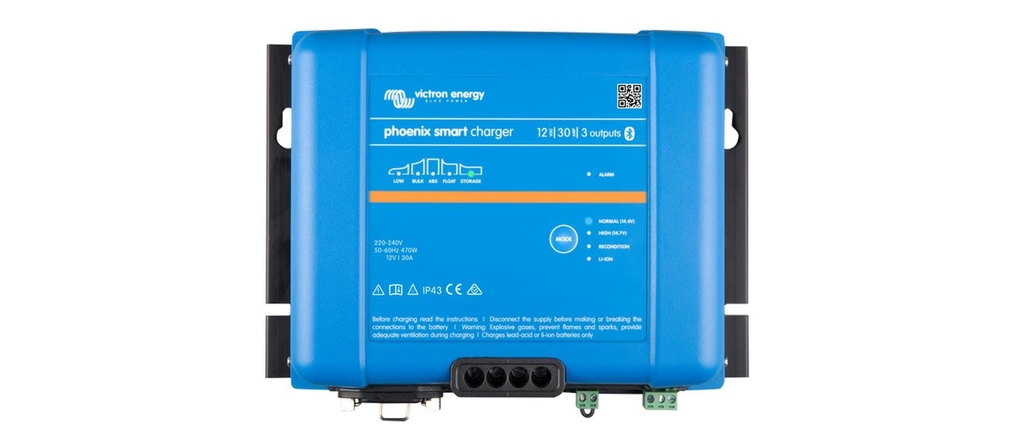 Victron Chargeur de batterie Phoenix Smart IP43 3, 12 V 30A