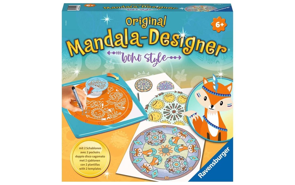 Ravensburger Kits de peinture Mandala-Designer Boho Style