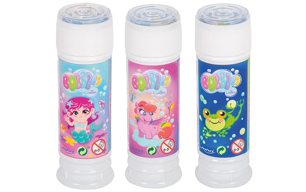 John Bulles de savon Fantaisie Assortis, 55 ml