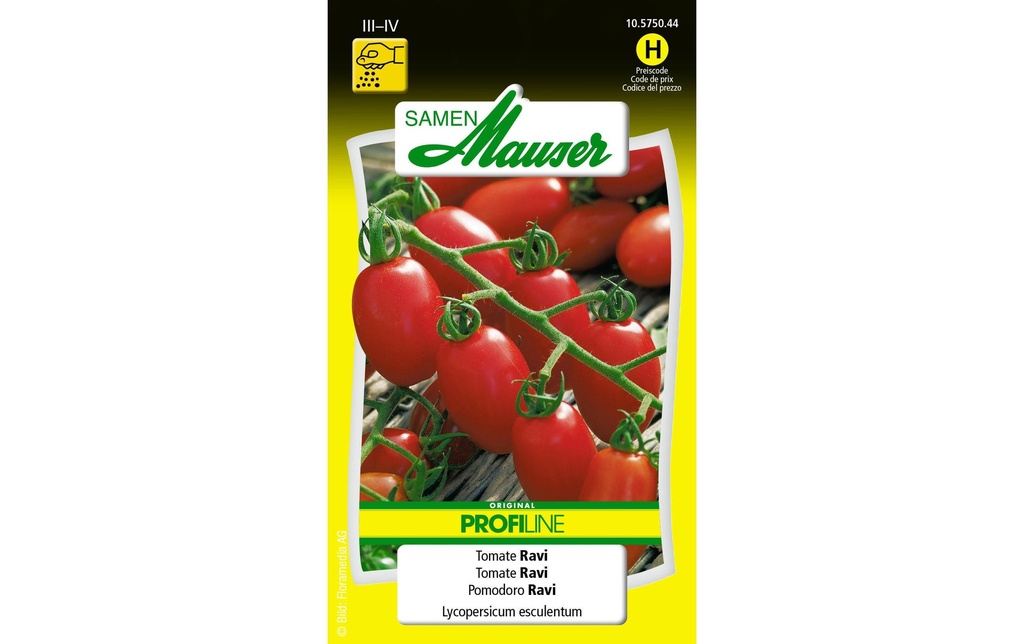 Samen Mauser Semence Profiline Ravi aux tomates en bâtonnets