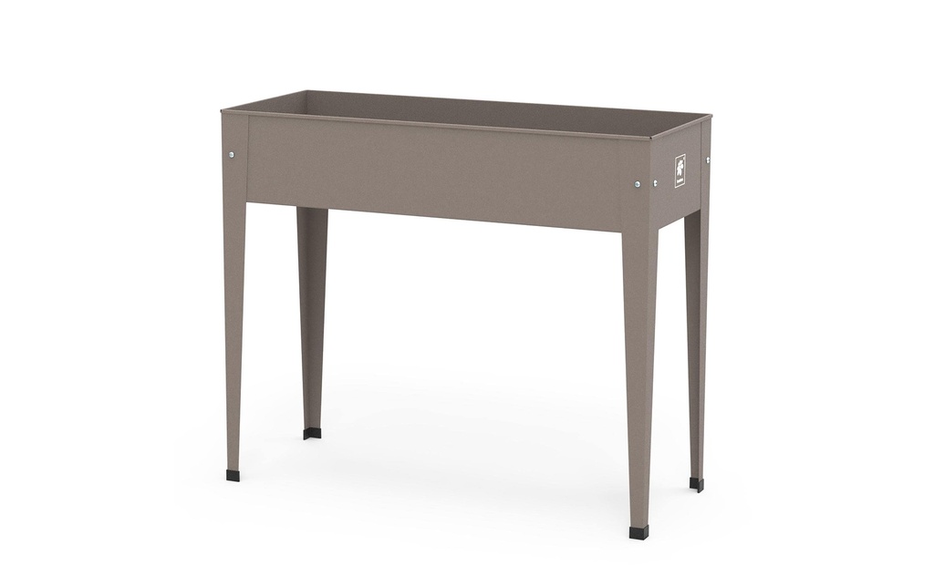 Herstera Jardinière surélevée Urban Garden Standard, 100 x 40 x 84 cm, taupe foncé