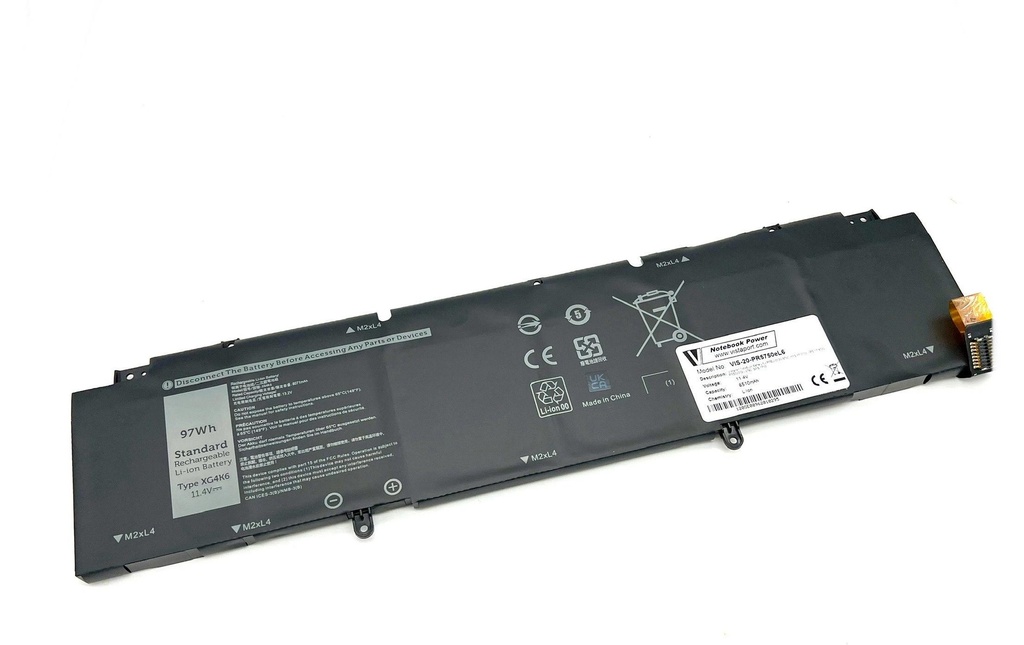 Vistaport Batterie pour Dell Precision, XPS, XPS 17
