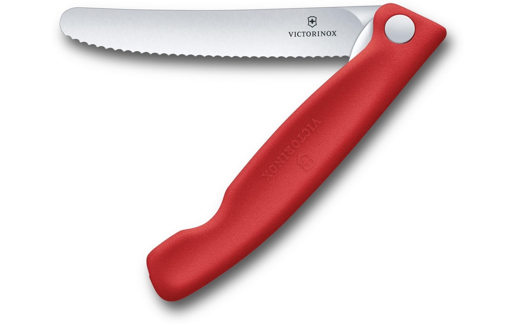 Victorinox Couteau de pique-nique Swiss Classic, 11 cm, rouge