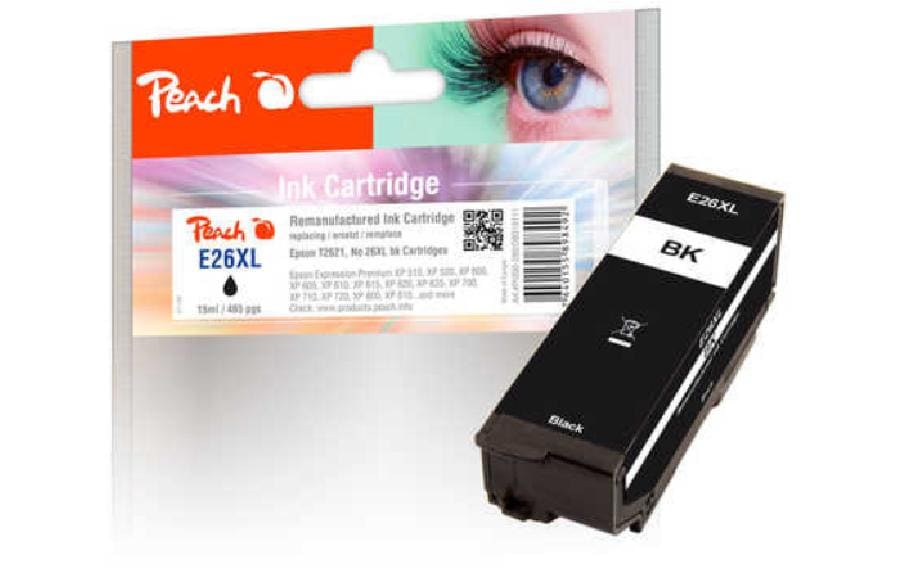 Peach Encre Epson No 26XL (T2621) noir