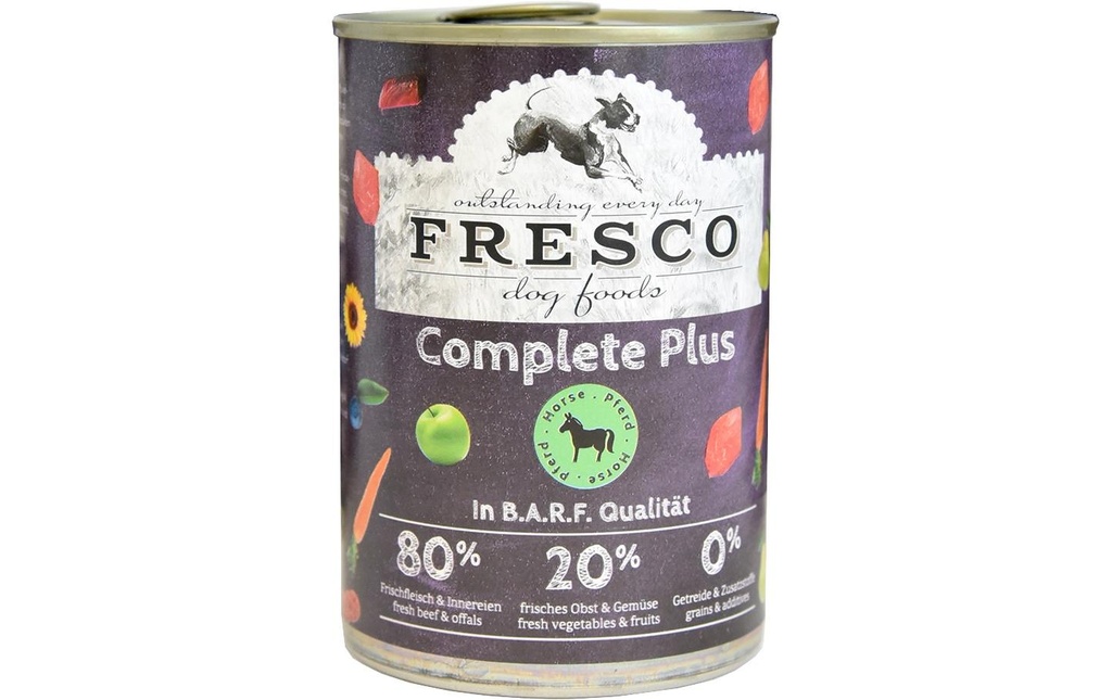 FRESCO Alimentation humide Complete Plus Horse 400 g