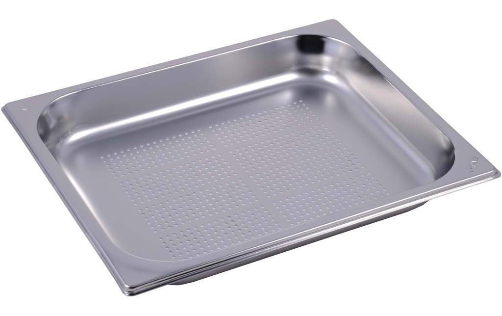 INOX Récipient de cuisson GN perforé, 40 mm