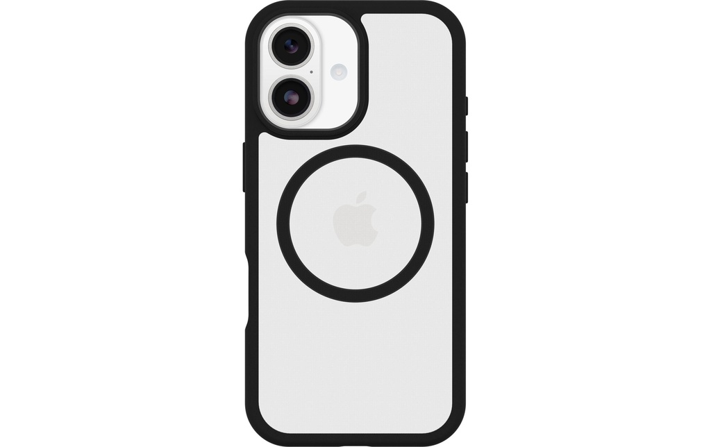 Otterbox Coque arrière React MagSafe iPhone 17 Transparent/Black