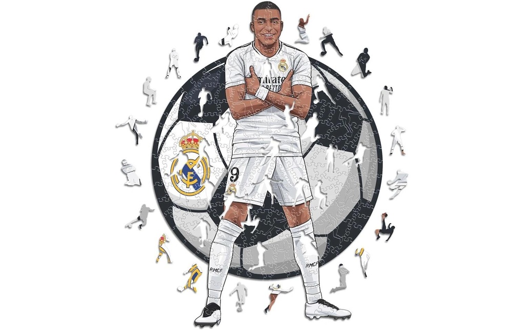 Iconic Puzzle Kylian Mbappé – Real Madrid