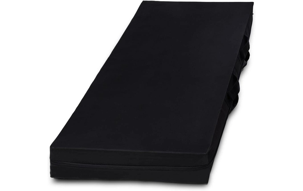 Lumaland Sac de rangement pour matelas 160 x 200 x 25 cm Noir