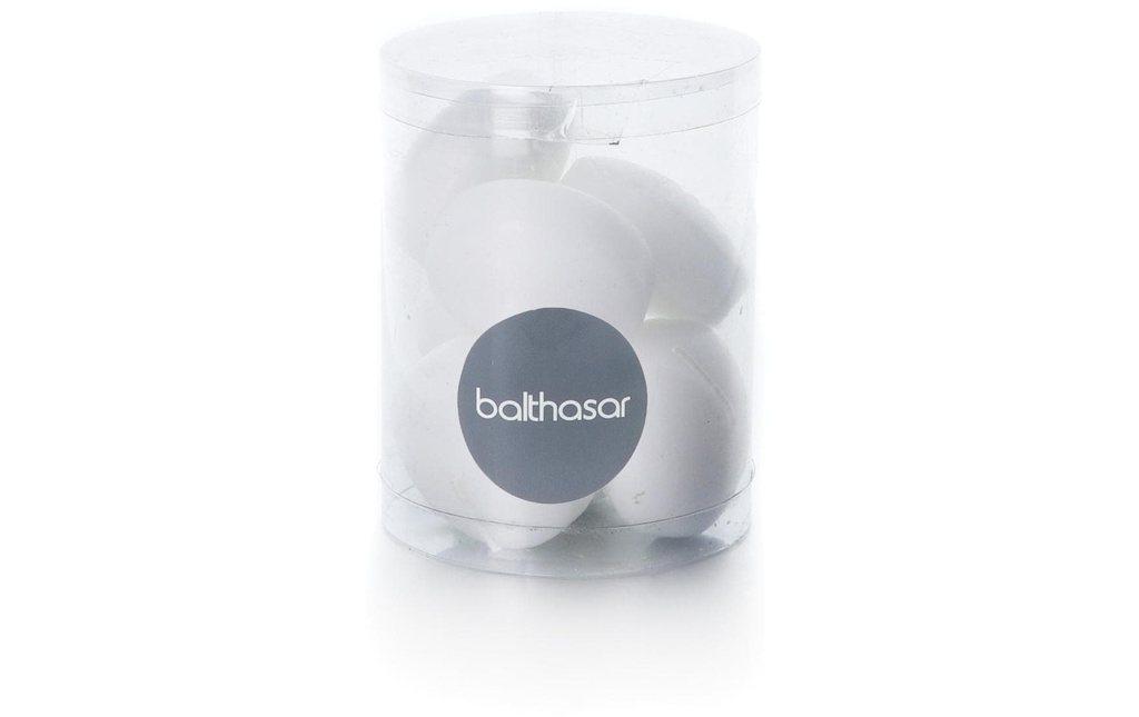 balthasar Bougie flottante Lino 8 Pièce/s, Blanc
