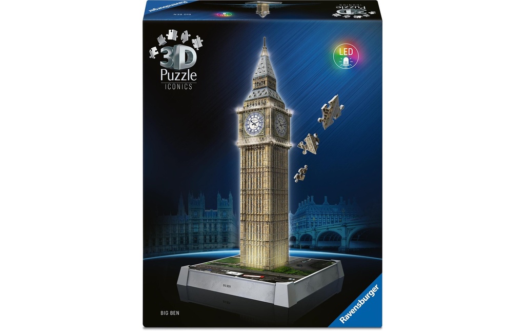 Ravensburger Iconics Big Ben avec lumière