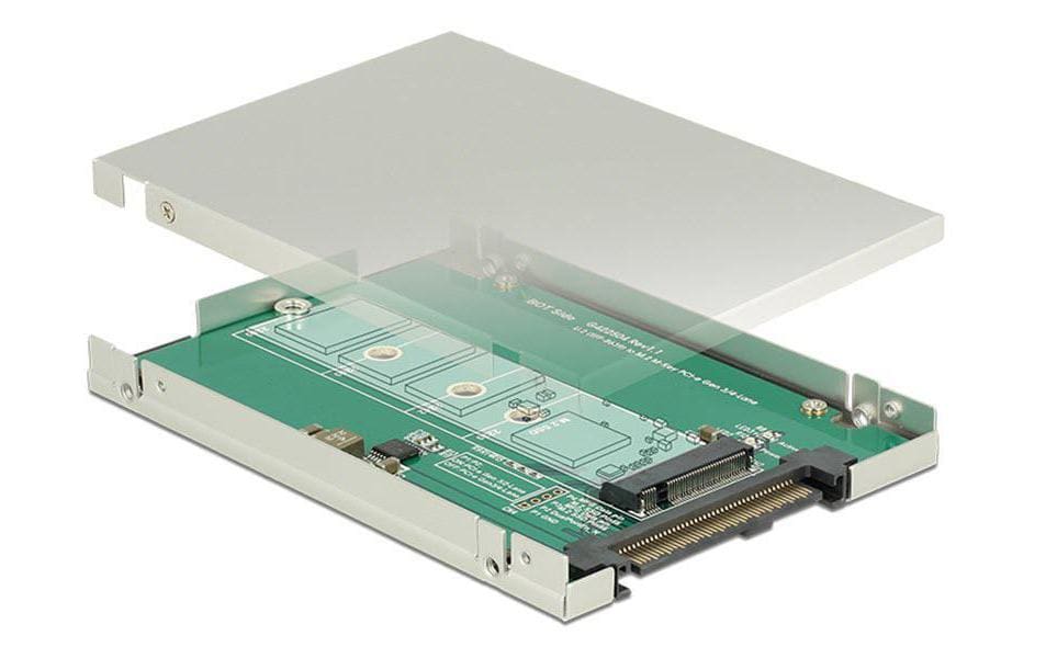 Delock Platine adaptatrice 2,5” M.2 - U.2