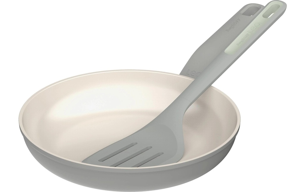 BergHOFF Set de poêles à frire Leo Balance 2 pièces, Moonmist 24 cm