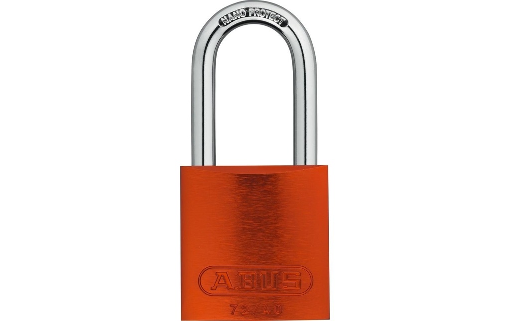 Abus Cadenas 72/40HB40 Orange Aluminium