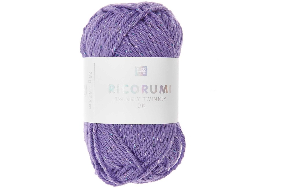 Rico Design Ricorumi Twinkly Twinkly 25 g, violet
