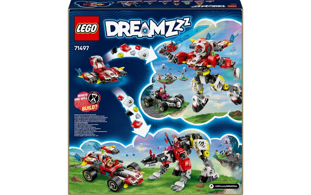 LEGO® DreamZzz Coopers Tiger-Mech und Zeros Hot 71497