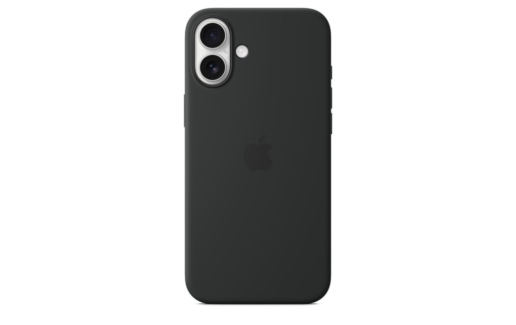 Apple Etui en silicone avec MagSafe iPhone 16 Plus Noir