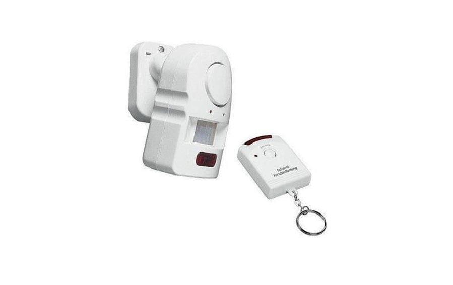 Pentatech Alarme de détection de mouvement Mini MA03 avec télécommande
