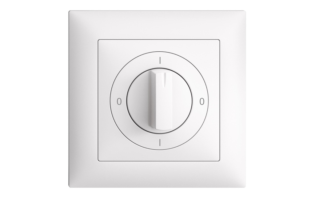 Feller EDIZIOdue Commutateur rotatif UP 0-I 0/1L