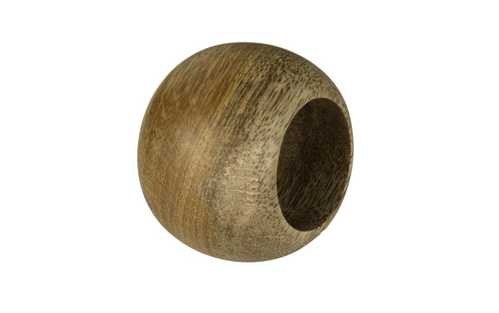 EGLO Rond de serviette Khand 5 x 3.5 cm, bois de mangue
