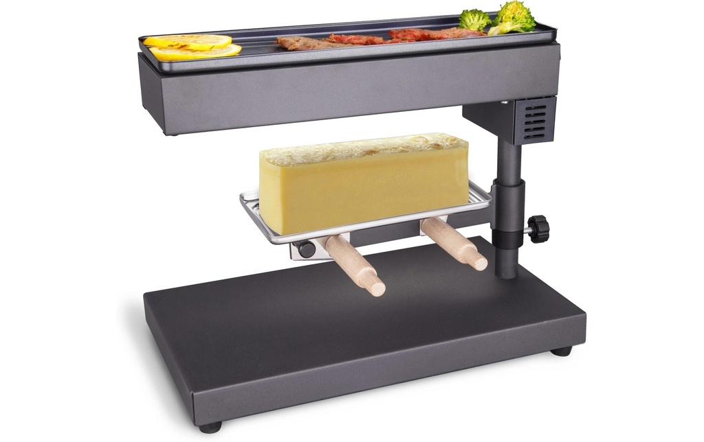 Nouvel Appareils à raclette Bloc 600W, noir