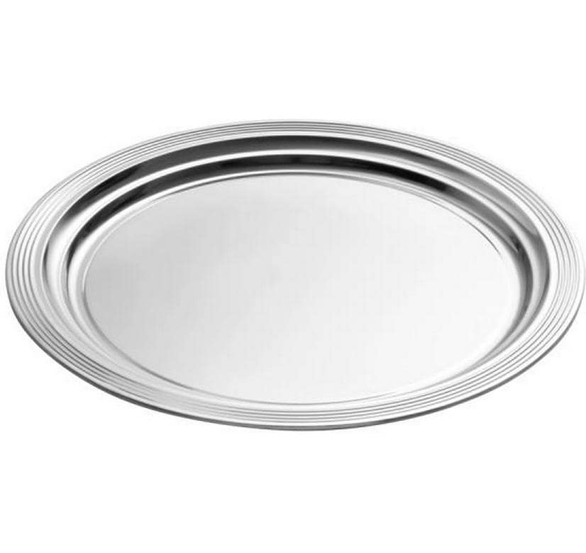 APS Plateau de service Classic 35 x 1.5 cm, argent