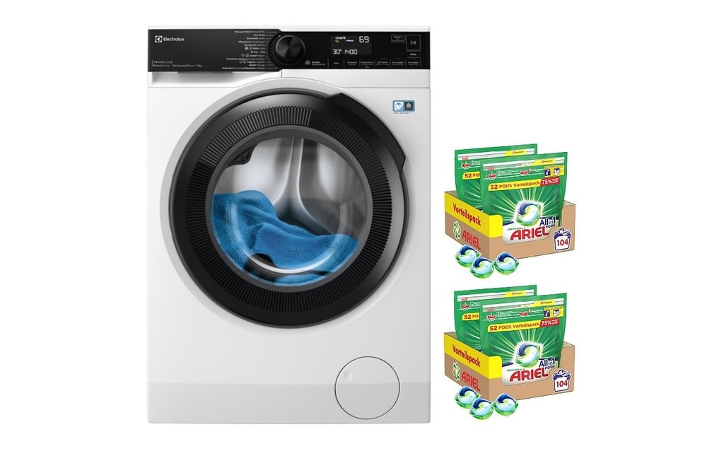 Electrolux Machine à laver WAGL2E500 Gauche Ariel PODS