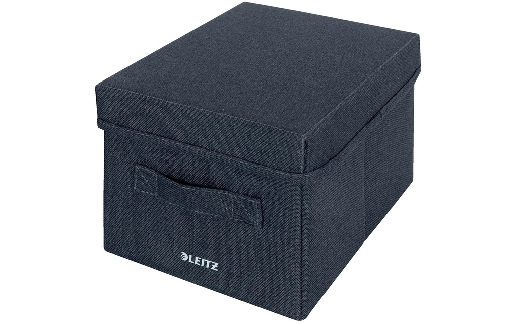 Leitz Boîte pliante Fabric Gris foncé, Lot de 2