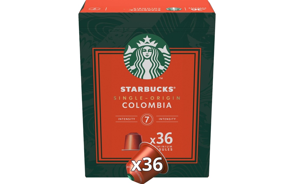 Starbucks Capsules de café Colombia Medium Roast 36 pièces