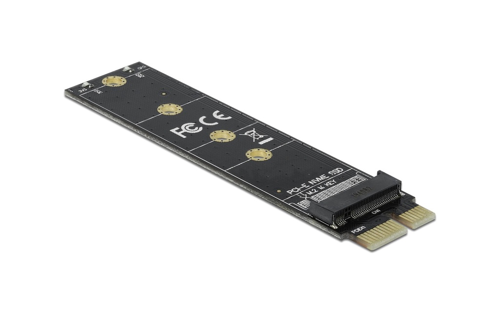 Delock Adaptateur de bus hôte PCI Express x1 à M.2 clé M
