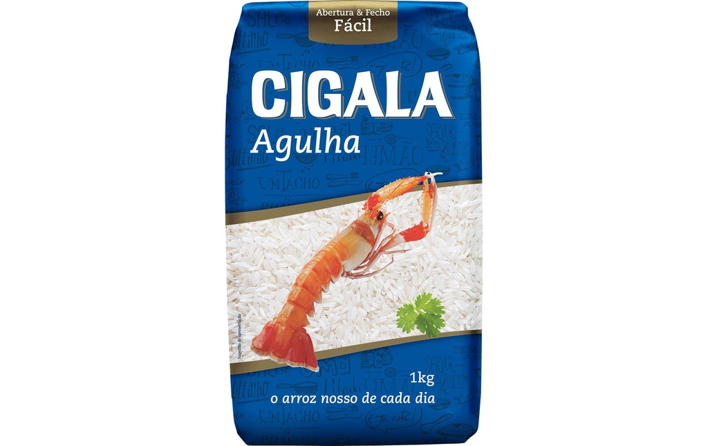 Cigala Riz Agulha long grain 1 kg