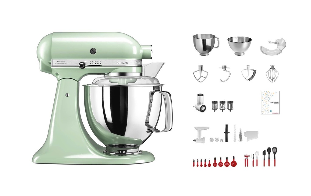 KitchenAid Robot ménager Artisan KSM200 Vert clair