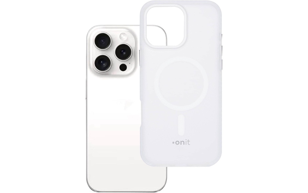 onit Coque arrière Armorix iPhone 16 Pro Max Blanc mat