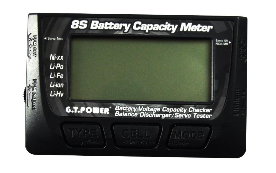Amewi Testeur à batterie 8S Battery Capacity Meter