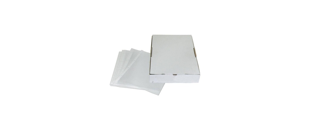 office focus Pochette de présentation 1 paquet de 100 pièces Transparent