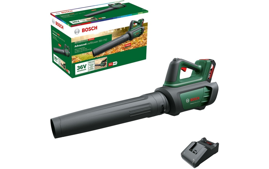 Bosch Souffleur de feuilles sans fil AdvancedLeafBlower 36 V-750 Kit