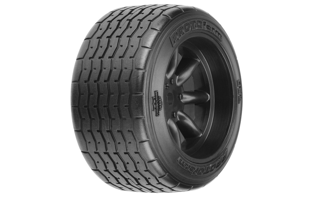 Proline Roues complètes VTA Arrière, 31 mm, 1:10, noir 2 pièces