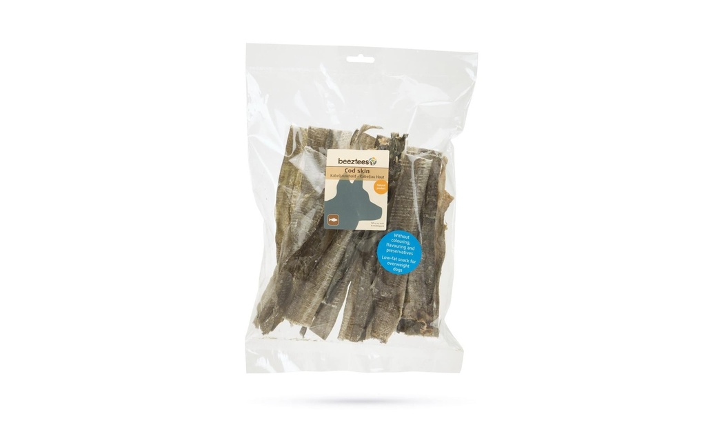 Beeztees Produit à mâcher  Peau de morue, 150 g