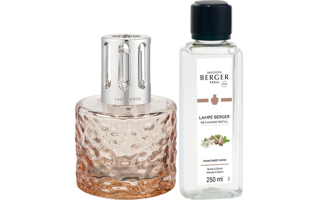 Maison Berger Lampe aromatique Mirage + 250 ml Home Sweet Home, Nude
