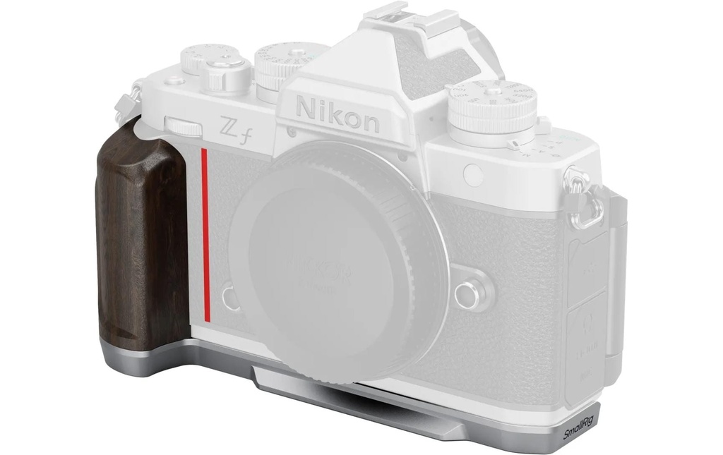 Smallrig Angle en L avec poignée en bois pour Nikon Z f