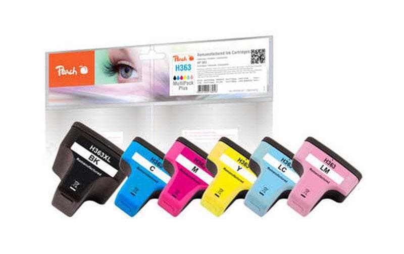 Peach Encre HP Nr. 363 Multipack XL