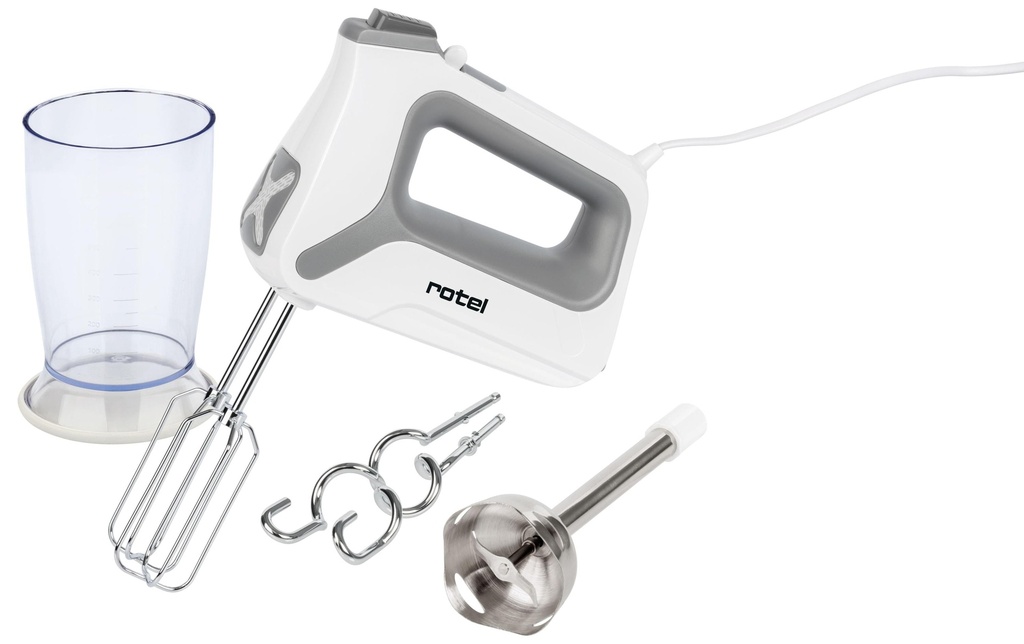 Rotel Batteur Plus U3774CH Gris/Blanc