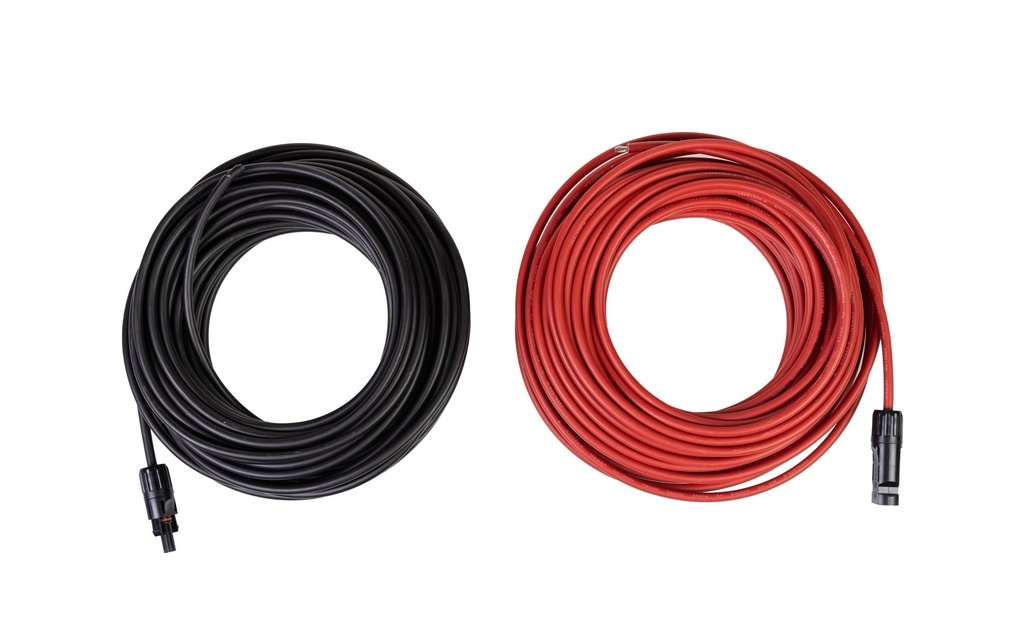 FURBER.power Câble solaire 6 mm² FC4 - ouvert, set, 20 m