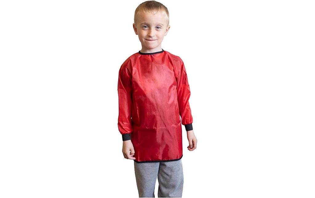 Creativ Company Tabliers de peinture pour enfants 55 cm, rouge