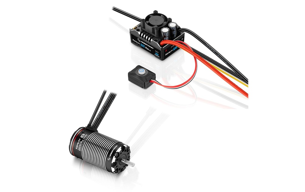 Hobbywing Kits d’entraînement sans brosse AXE Plus R3 Combo 4274SD 2000 kV 2-6S